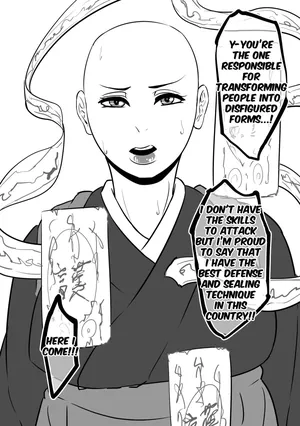 [Sakasama99] Monk Futanari Transformation [English]